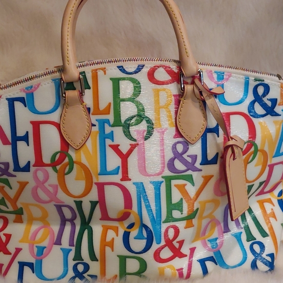 Dooney & Bourke rainbow Retro handbag - Picture 16 of 16